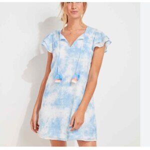 Ocean Breeze Tie Dye Vineyard Tunic Dress- size M